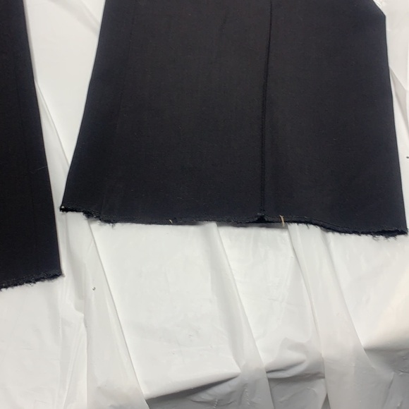 WOMEN’S Burberry London Black Dress Pants Unfinished cuff 39” waist - Picture 6 of 15